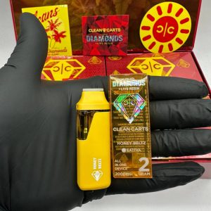 clean carts 2g disposable yellow edition
