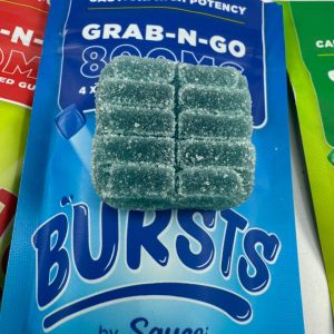 bursts by sauce 800mg edibles