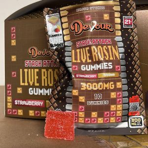 devour stack attack 3000mg gummies